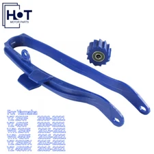 Swingarm Chain Slider Guide w/ Bottom Roller For YAMAHA YZ250F YZ450F FX WR 450F
