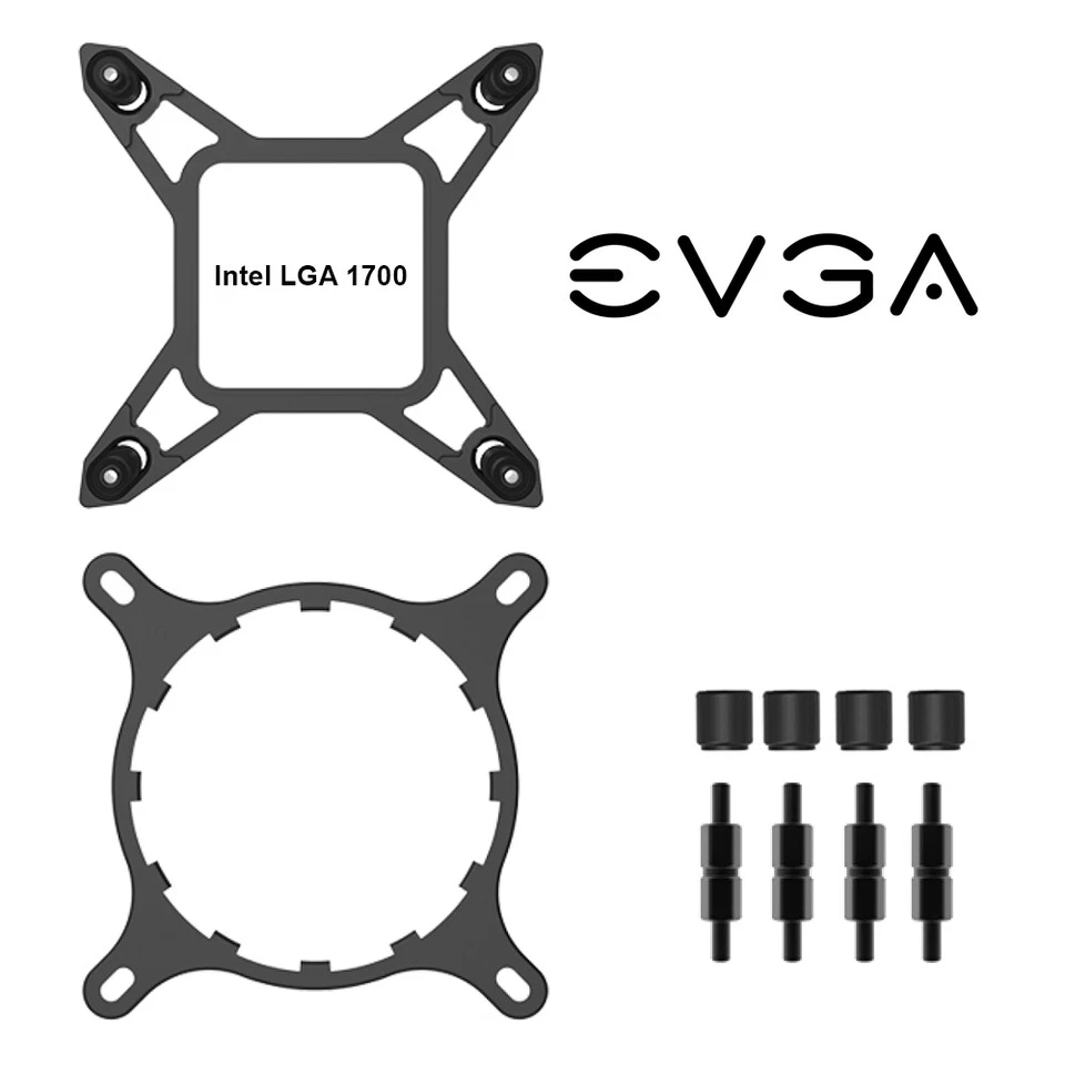 EVGA CLC AIO Intel LGA 1700 Bracket -Fits CLC 120, CLC 240, CLC 280 & CLC 360