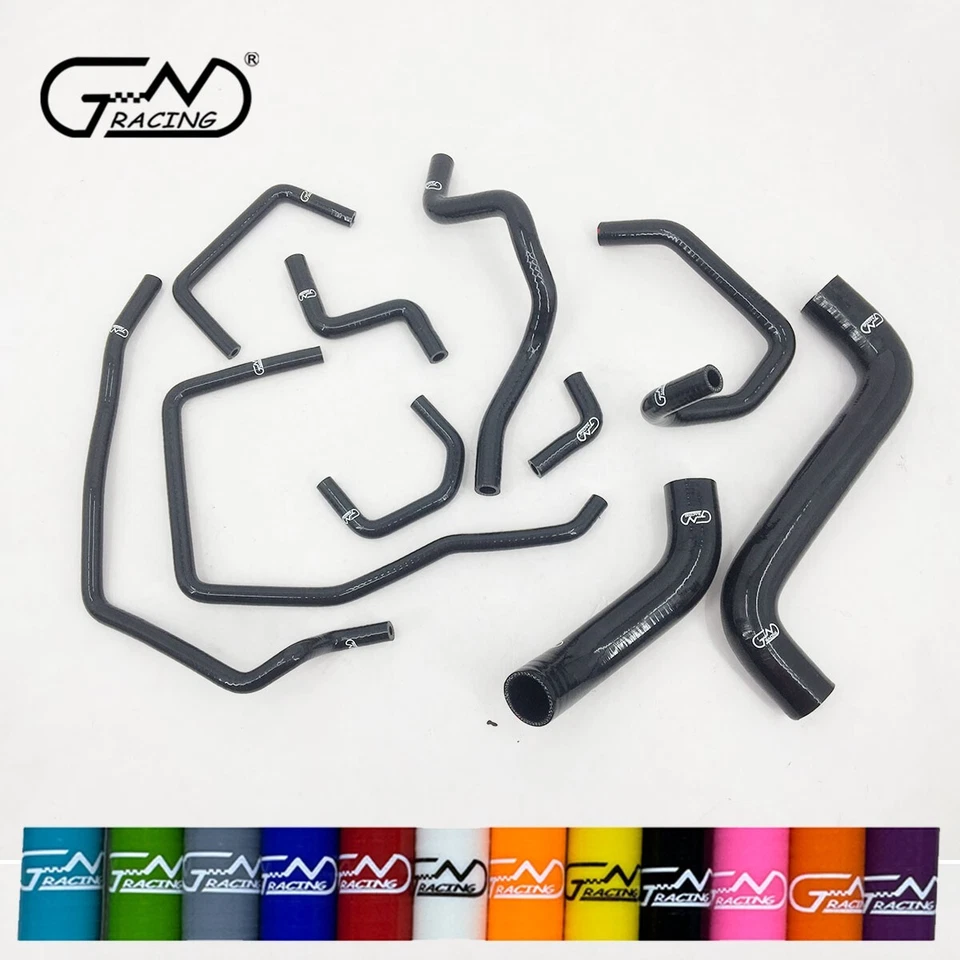 Manguera calefactora radiador silicona Fit Subaru Impreza MK10 WRX/STI GRB GH8 2008-2014 Foto 3 de 4