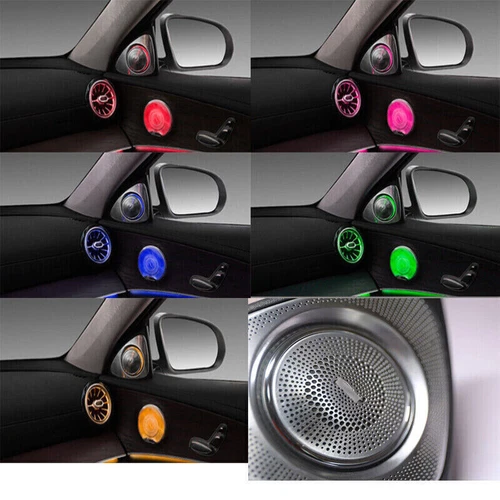64 Colors Car Tweeters for Mercedes-Benz E Class W213 Rotating Speaker Ambient - Picture 6 of 23