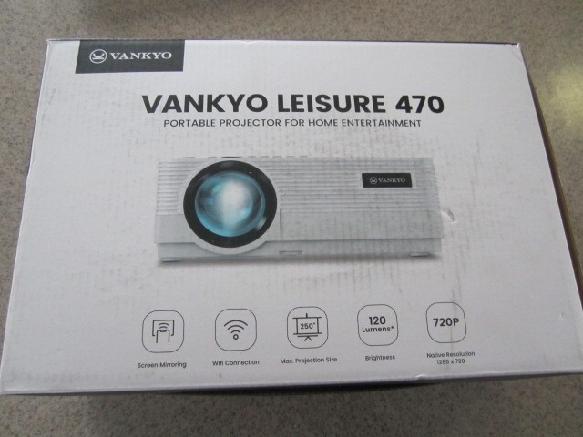 VANKYO Portable Mini Projector 1080P LED WiFi Video Home Theater Cinema HDMI USB-image