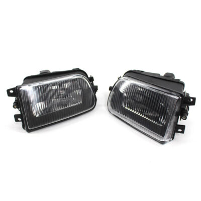 2pcs Clear Fog Lights Bumper Lamps for BMW E39 528i 540i 1997-2000 Z3 1997-2001