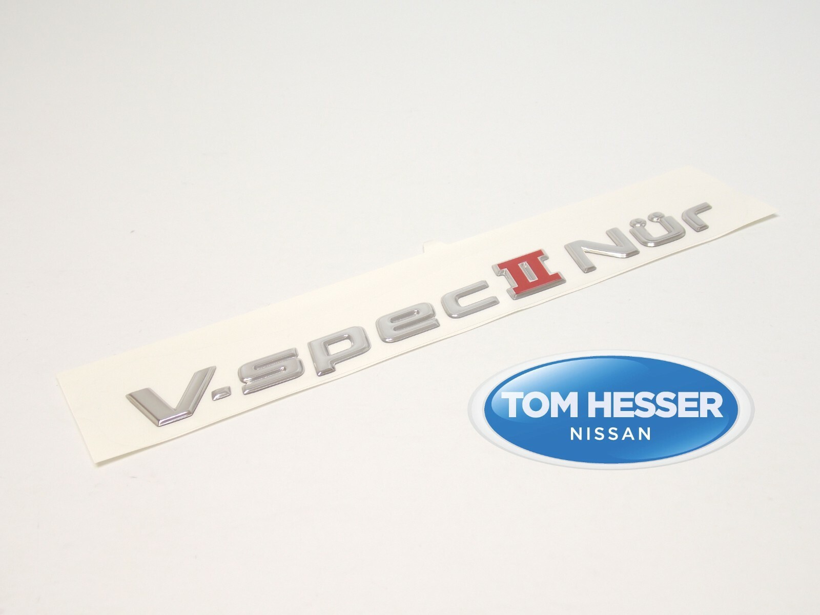 Nissan Skyline Gtr R34 V Spec Nur Emblem Genuine Jdm For Sale Online Ebay