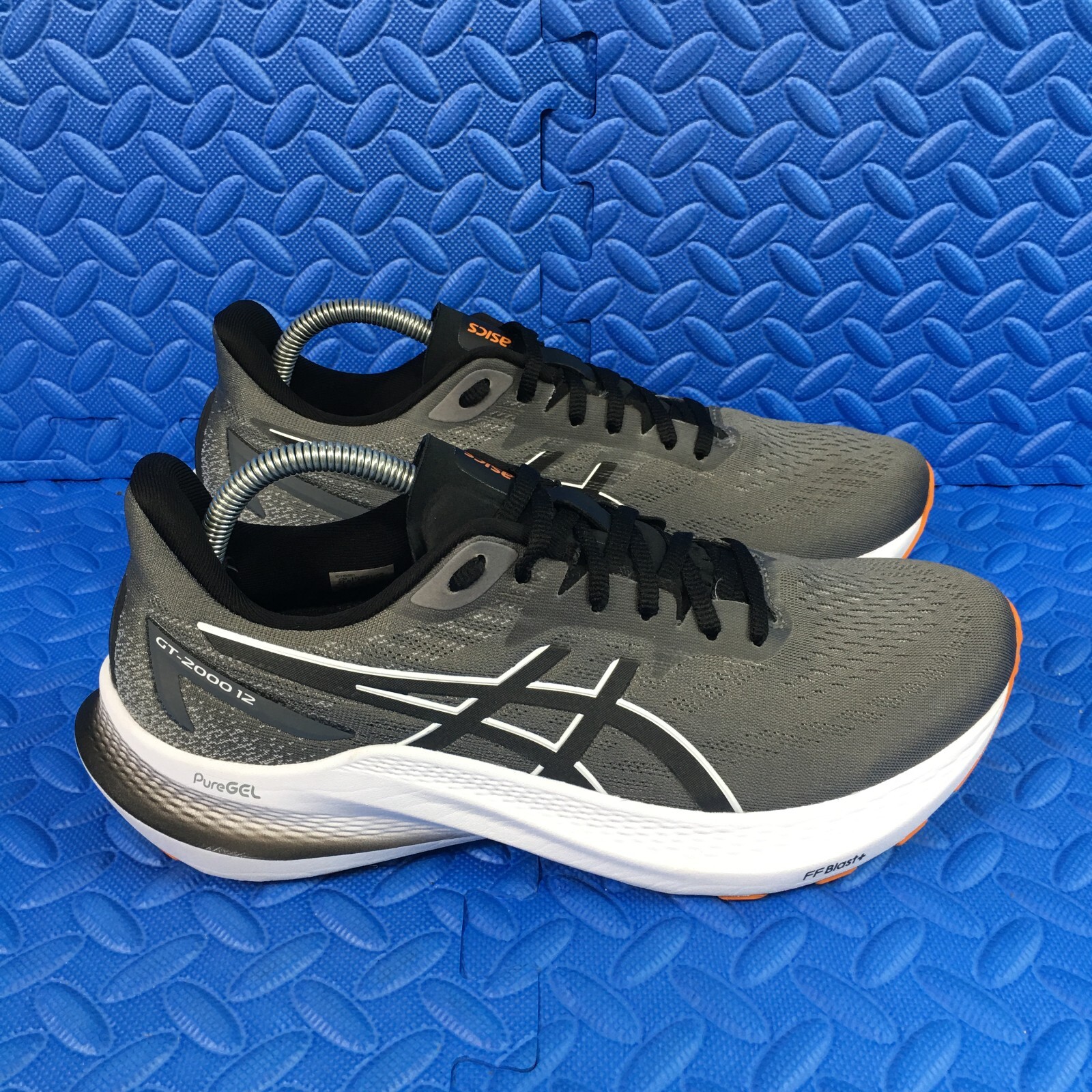 Asics GT-2000 12 Mens Running Walking Shoes Gray Athl… - Gem