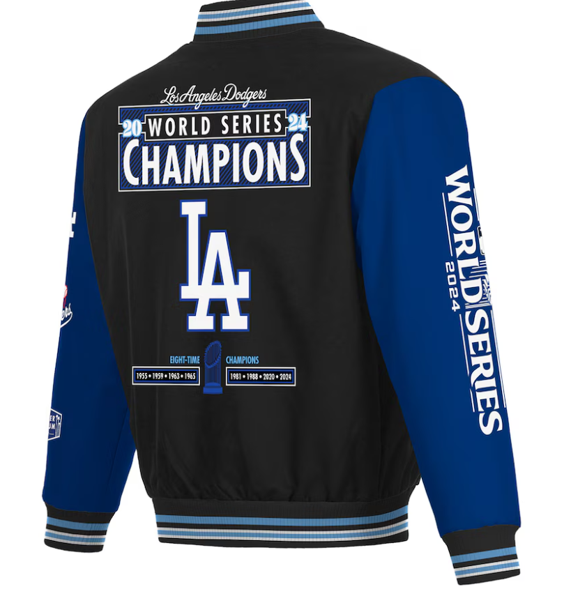 Los Angeles Dodgers JH Design 8-Time World Series Champions Los Angeles Dodgers JH Design 8-Time World Series Champions