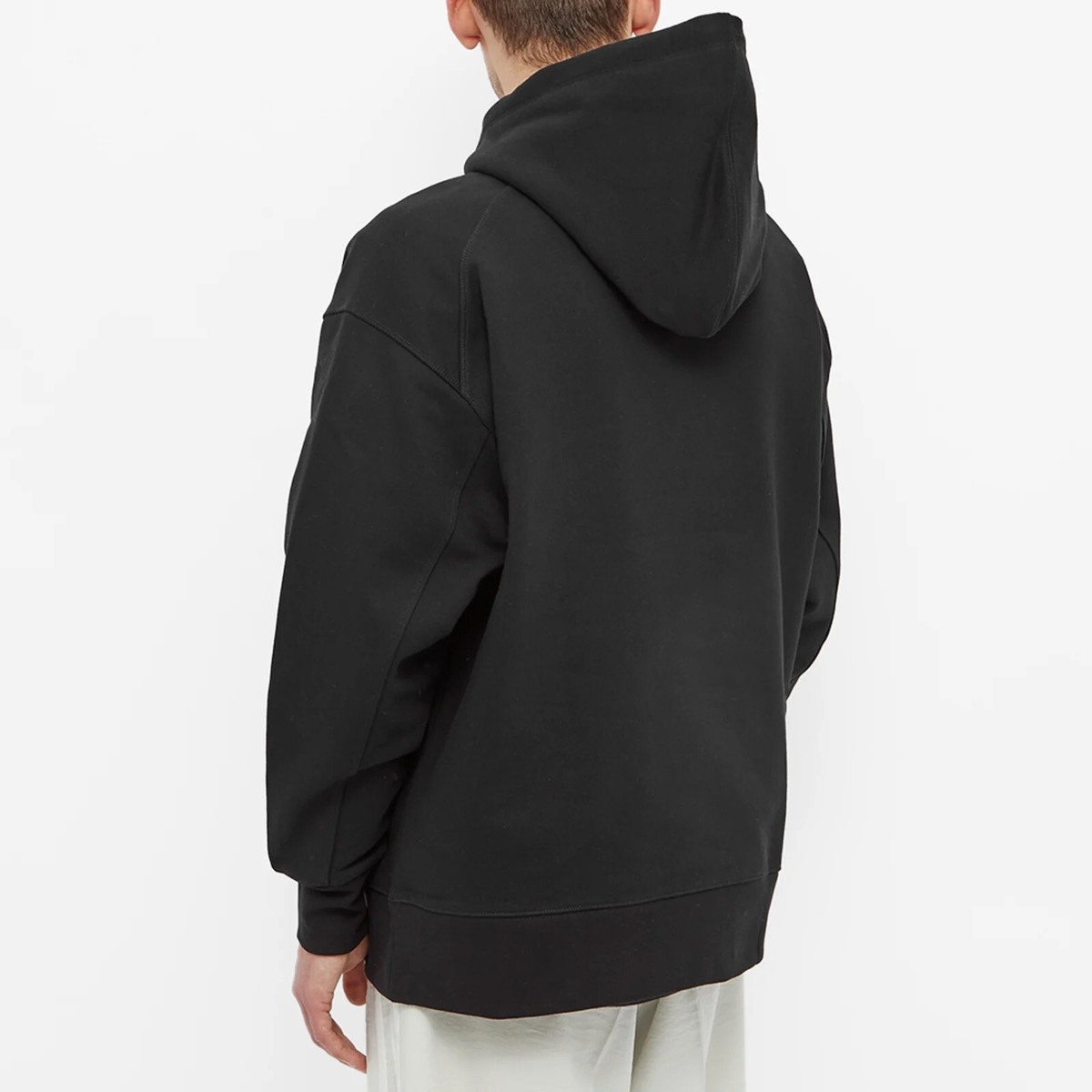 Y-3 YOHJI YAMAMOTO ADIDAS CLASSIC OVERSIZED HOODIE BLACK GV4198
