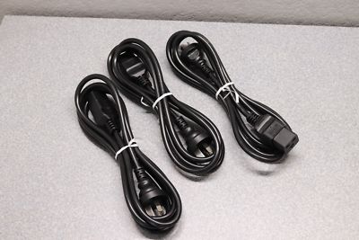 3x Pack Foxconn OEM 8' 16A 250V C19 Australia China Grounded AS-3112 Power Cord