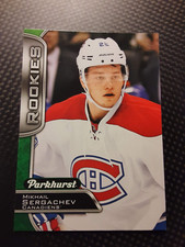 2016-17 UD Parkhurst Hockey ROOKIES Card # 380 MIKHAIL SERGACHEV