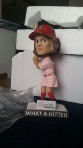Marla Hooch Bobblehead Akron Rubberducks Cleveland Indians A
