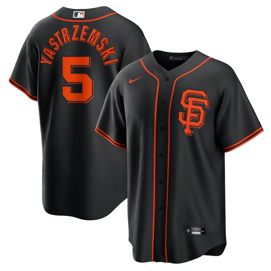 Mike Yastrzemski San Francisco Giants Nike Alternate Player Jersey