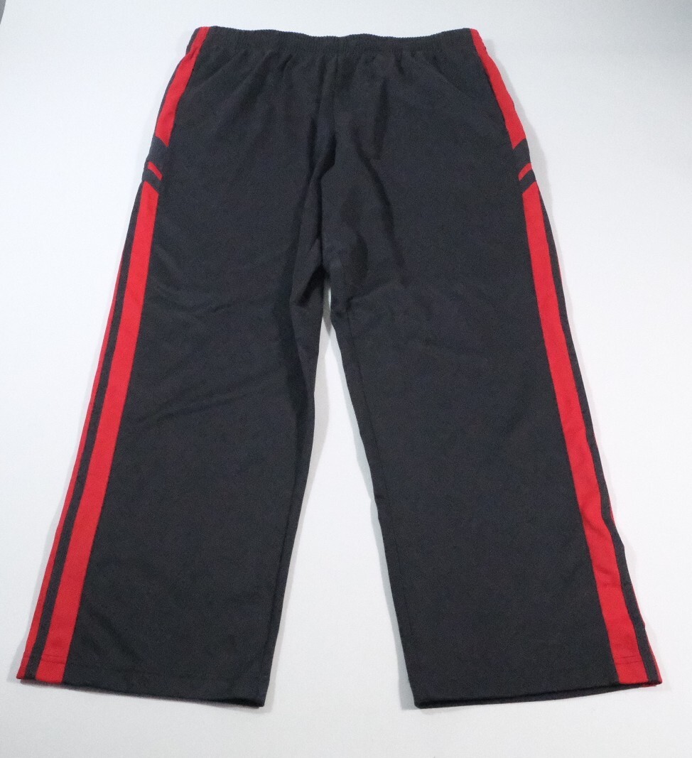 Tek Gear Mens Black Red XL Track Pants for Active Wear