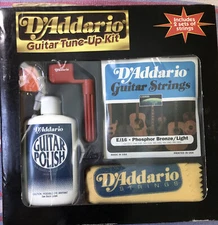 D’Addario Guitar Tune-Up Kit 2 Sets of Strings New Older Stock