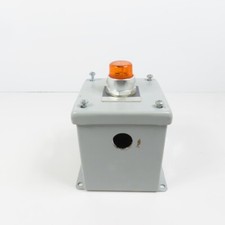 Hoffman E1PBX Nema 12, 13 Pushbutton Enclosure W/ Allen Bradley 800TC-PB16A