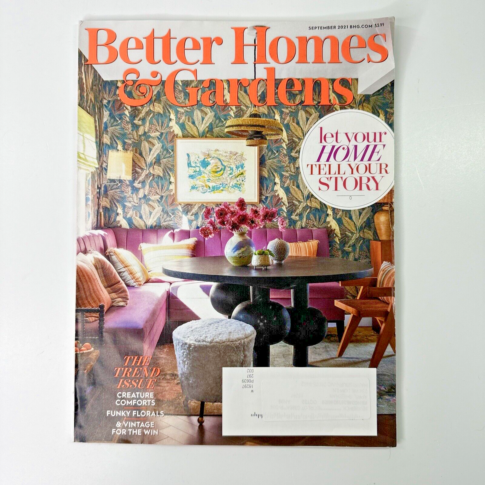Better Homes Gardens Sept 2021 Trend Issue Food Lifestyle Decor