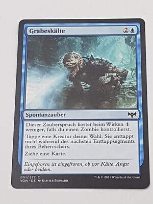 Magic the Gathering Grabeskälte Innistrad: Blutroter Bund NM