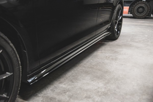 Maxton Design Seitenschweller Ansatz (Paar) Passend FüR VW Golf 7 GTI TCR Schwar-image