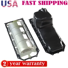 NEW Engine Oil Pan with Lower Gasket Set for Dodge Ram 1500 2500 3500 5.7L