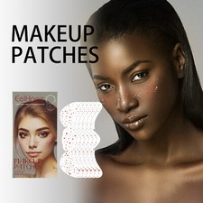 Red Faux Freckle Tattoo Stickers Temporary Natural-Look Freckles Makeup Patches