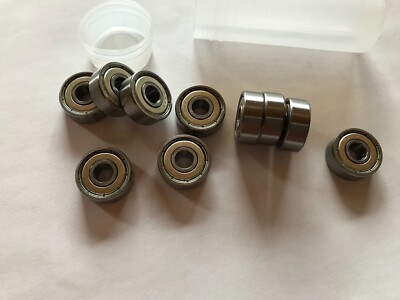 R4AZ Radial Ball Bearing,1/4'' x 3/4'' x 9/32'', ABEC-3, R4AZZ, R4A, RI-1214ZZ.