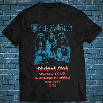 Black Sabbath Master of Reality Heaven and Hell Headless Cross Shirt Sabotage