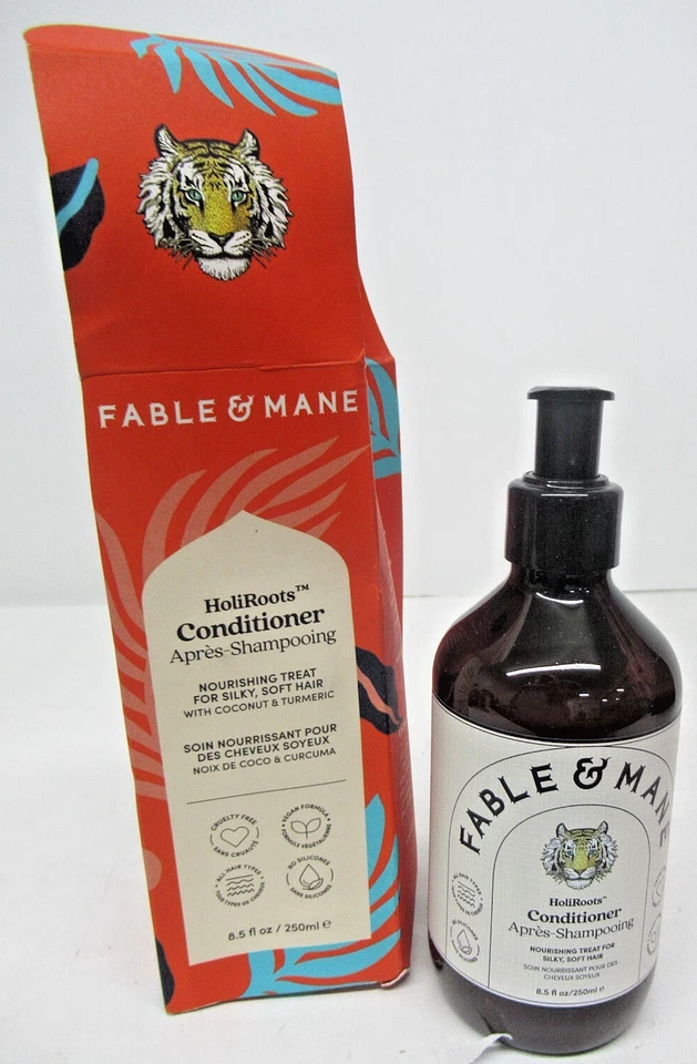 2x Acondicionador Fable & Mane HoliRoots 8,5 oz / 250 ml CAJA TIENE DAÑOS LEVES Foto 2 de 4