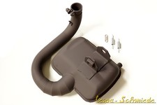 VESPA Rennauspuff SIP ROAD 2.0 - Schwarz - PX 80-150 Lusso GTR GL Sprint Auspuff