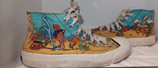 Vintage Looney Tunes Keds Shoes Size 7 Wile E. Coyote Road Runner 1994