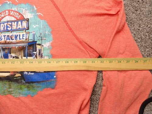 World Wide Sportsman Shirt Adult Large Long Sleeve Fishing Men's - Picture 8 of 9