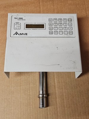 MVE TEC 2000 System Monitor Control Panel Cryogenic Tank Controller Interface