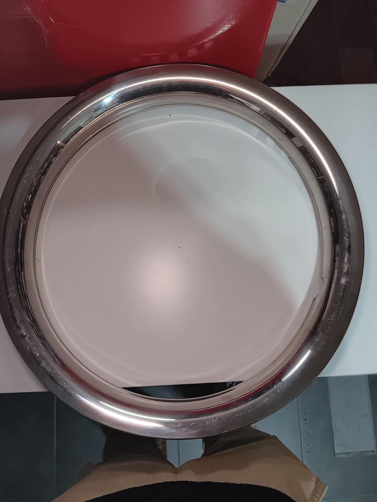 Wheel Vintiques 3001-A-1, Trim Ring 15" Stainless Steel