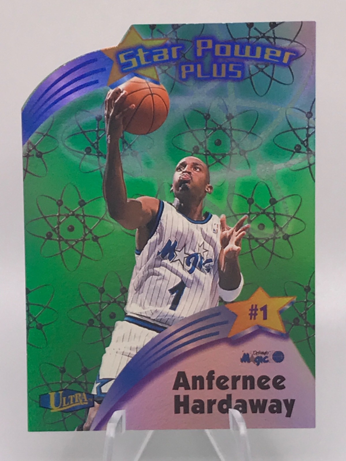 Anfernee Hardaway 1997-98 Fleer Ultra Star Power Plus #7SPP HOF Orlando Magic