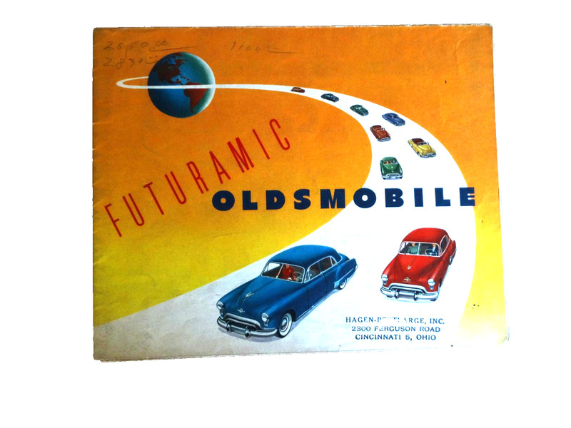 Futuramic Oldsmobile 1949 Sales Brochure