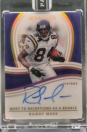 1/1 RANDY MOSS AUTO 2023 Immaculate 2025 National Black Box ONE OF ONE True 1/1!