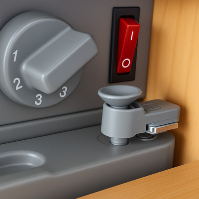 Kühlschrank Riegelhalter Ersatzteil passend für Hymer Electrolux RM4821