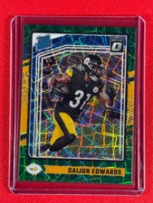 2024 Panini Donruss Optic Daijun Edwards #223 - Green Velocity Rated Rookie