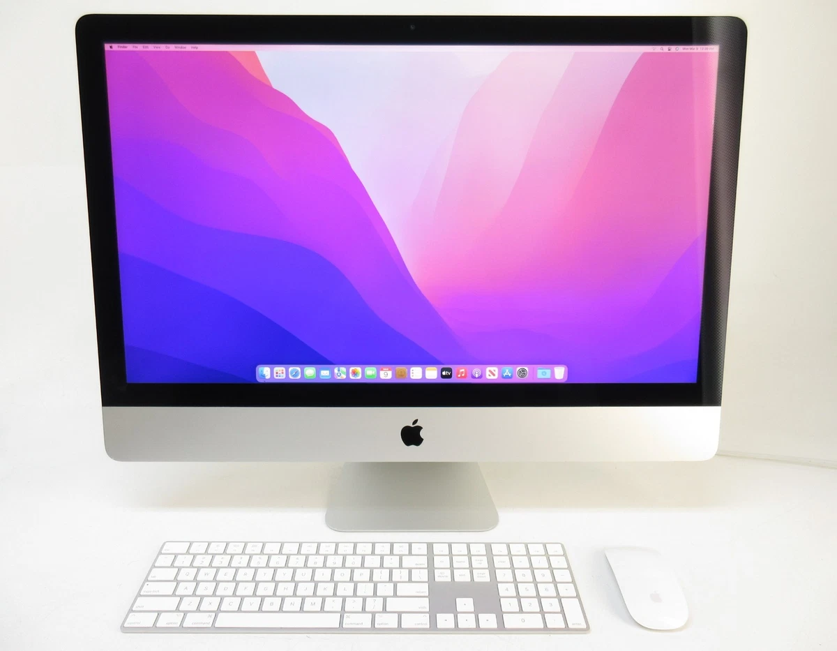Apple iMac SSD (Solid State Drive) 2017 Release Year Apple