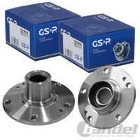 2X GSP Radnabe Vorne Beidseitig Hinten Passend FÜR Renault Clio Laguna