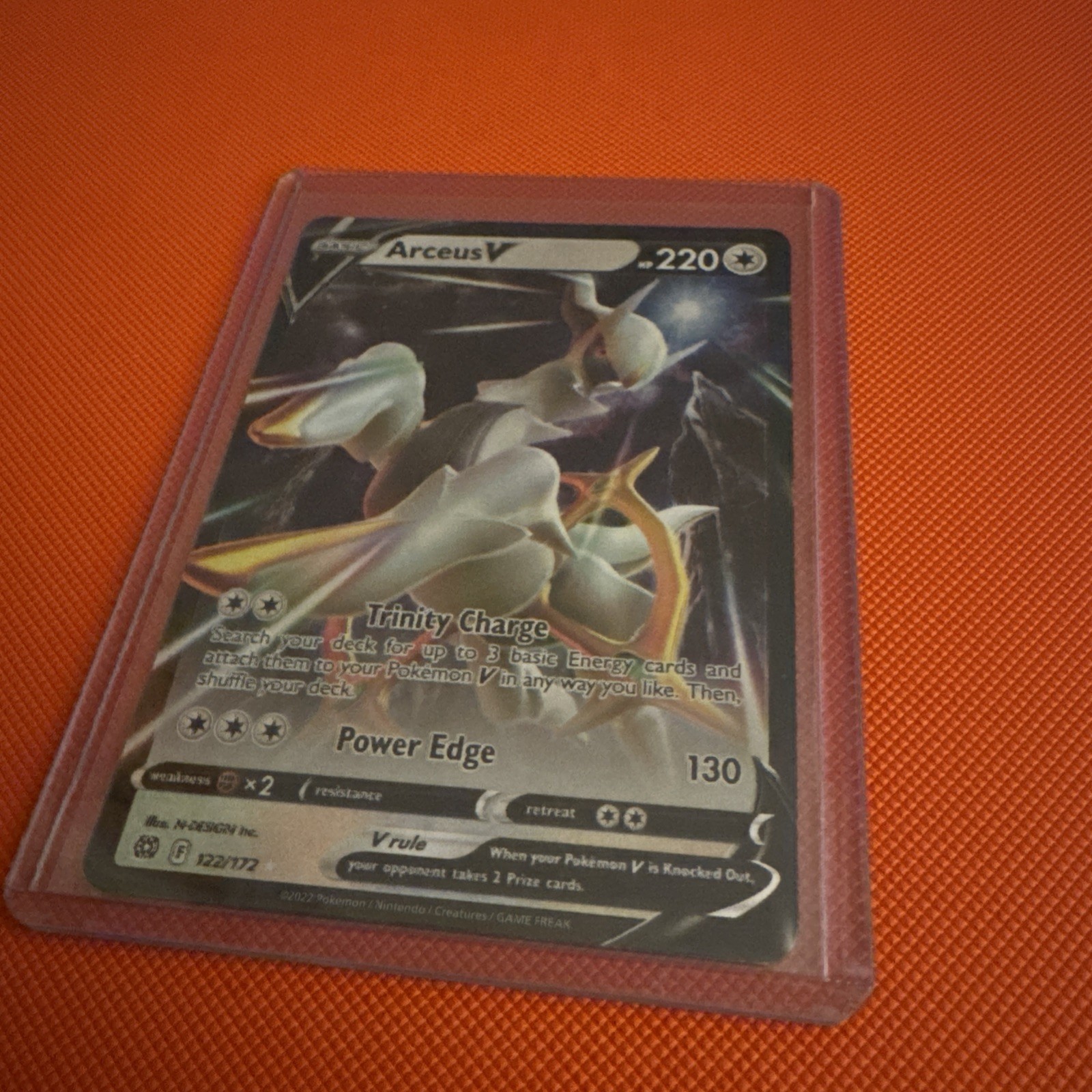 Arceus V 122/172 Pokémon Brilliant Stars Ultra Rare NM