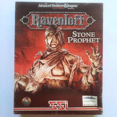AD&D RAVENLOFT STONE PROPHET / PC Big Box DE / Retro Rollenspiel RPG Dungeon
