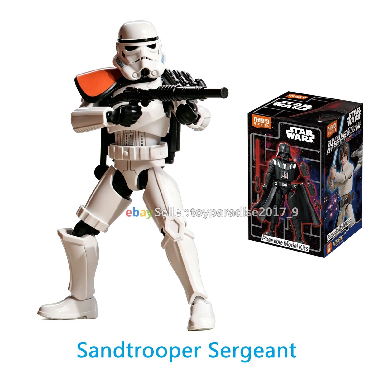 Blokees Star Wars Sandtrooper Sergeant Action Figures GV02 Model