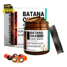Batana Oil for Hair Growth, Hair Oil for Dry, Frizzy, Damaged Hair, Nourish and