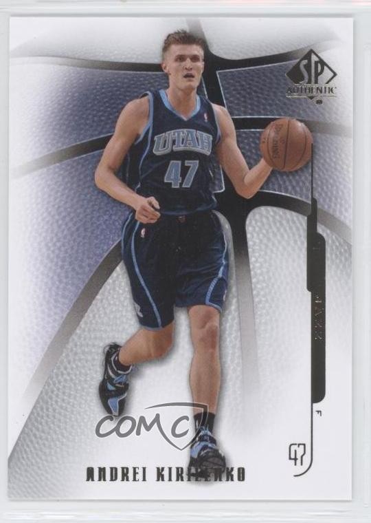 2008-09 SP Authentic Andrei Kirilenko #72 0f4