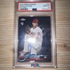 SHOHEI OHTANI 2018 TOPPS CHROME ROOKIE PITCHING #150 RC PSA 10 GEM MINT Rookie