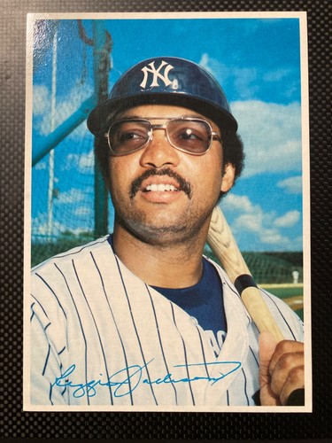 Reggie Jackson [Gray Back] #6 1980 Topps Superstar 5x7 Photos card