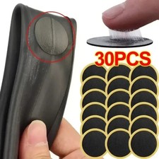 USA 50X Glueless Bicycle Cycling Bike Tire Tyre Tube Puncture Patches Repair Kit