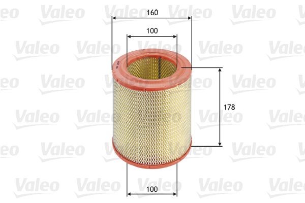 Valeo 585618 Luftfilter FüR CitroËN Passend FüR Fiat Passend FüR Iveco-image