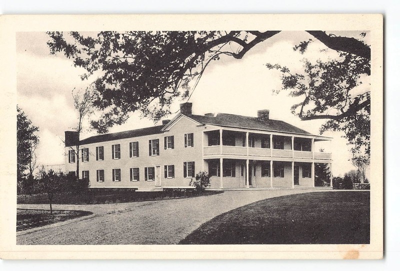 Farmington Michigan MI Vintage Postcard Botsford Tavern
