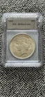 1923 Peace Silver Dollar  Coin BU ICG Certified Brilliant Uncirculated