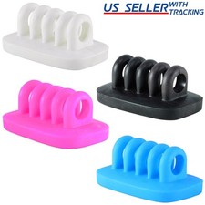 Heavy Weighted Cable Holder Desktop Cord Management Office Desk Wire Organizer