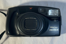 Pentax Zoom 105-R 35mm Point  Shoot Film Camera w/ Pentax Case